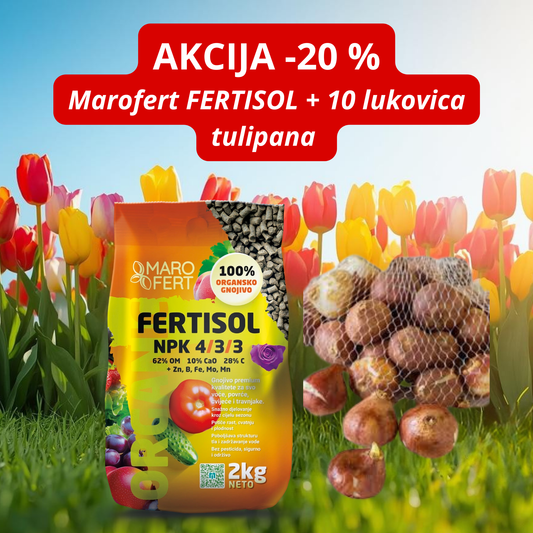 Paket – Marofert FERTISOL + 10 lukovica tulipana