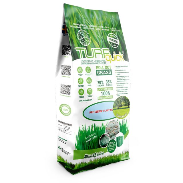 TURFQUICK biorazgradivi travnjak za sunčane i suhe uvjete 40 m²